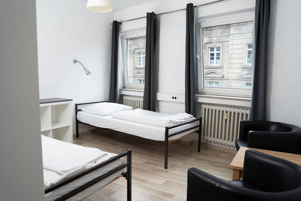 Doppelzimmer im Station Hostel Köln